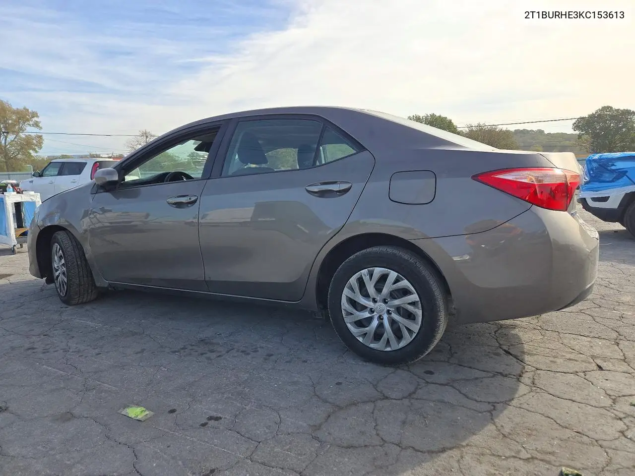 2019 TOYOTA COROLLA VIN 2T1BURHE3KC153613 — фото 2