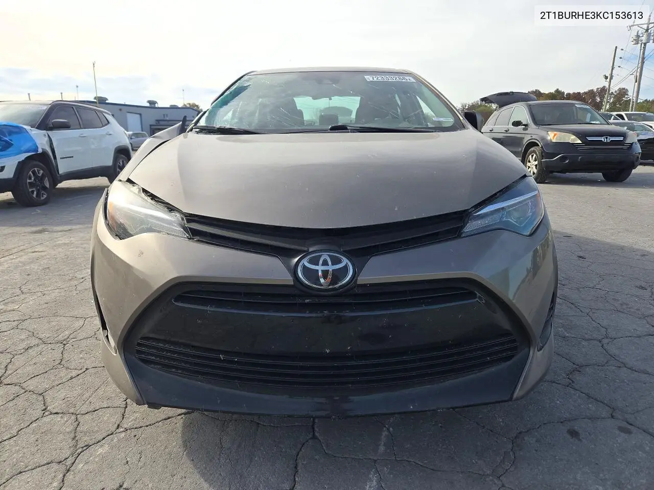2019 TOYOTA COROLLA VIN 2T1BURHE3KC153613 — фото 5