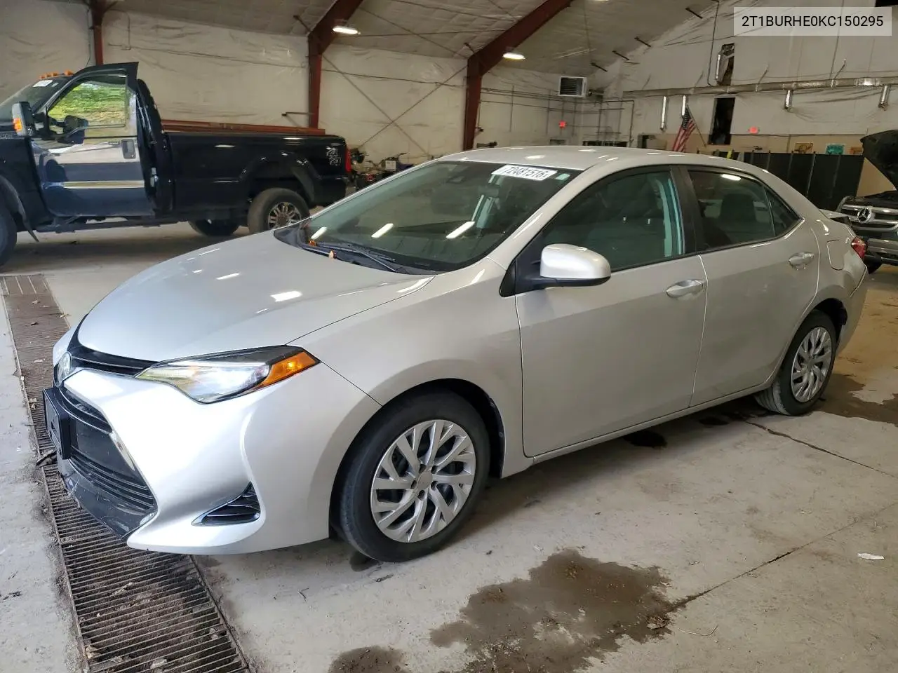 TOYOTA COROLLA 2019, VIN 2T1BURHE0KC150295