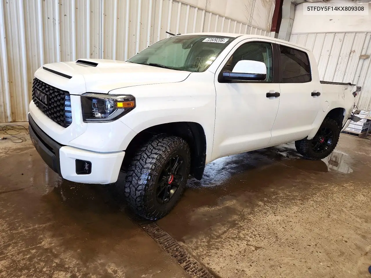 TOYOTA TUNDRA 2019, VIN 5TFDY5F14KX809308