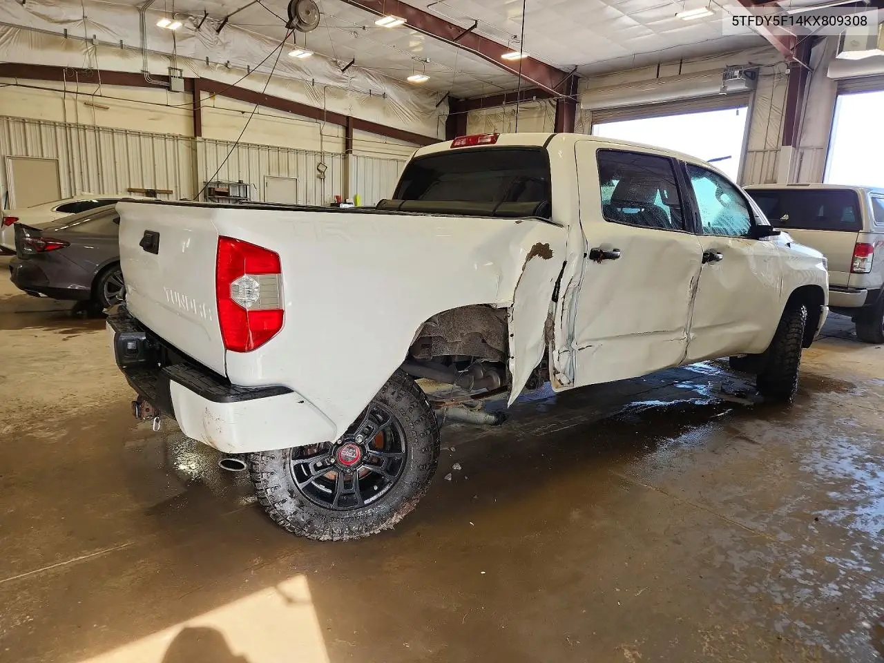 2019 TOYOTA TUNDRA VIN 5TFDY5F14KX809308 — фото 3