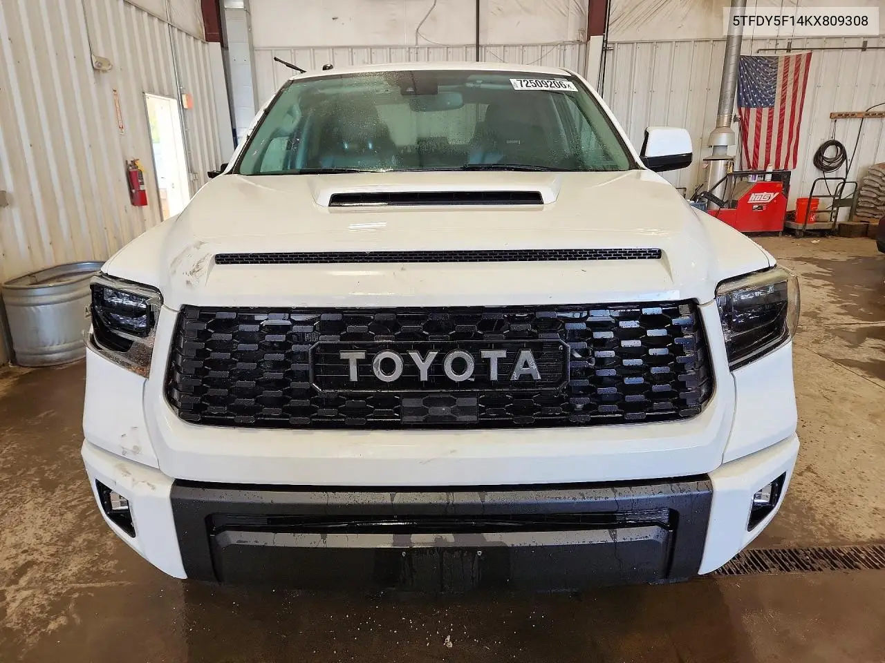 2019 TOYOTA TUNDRA VIN 5TFDY5F14KX809308 — фото 5