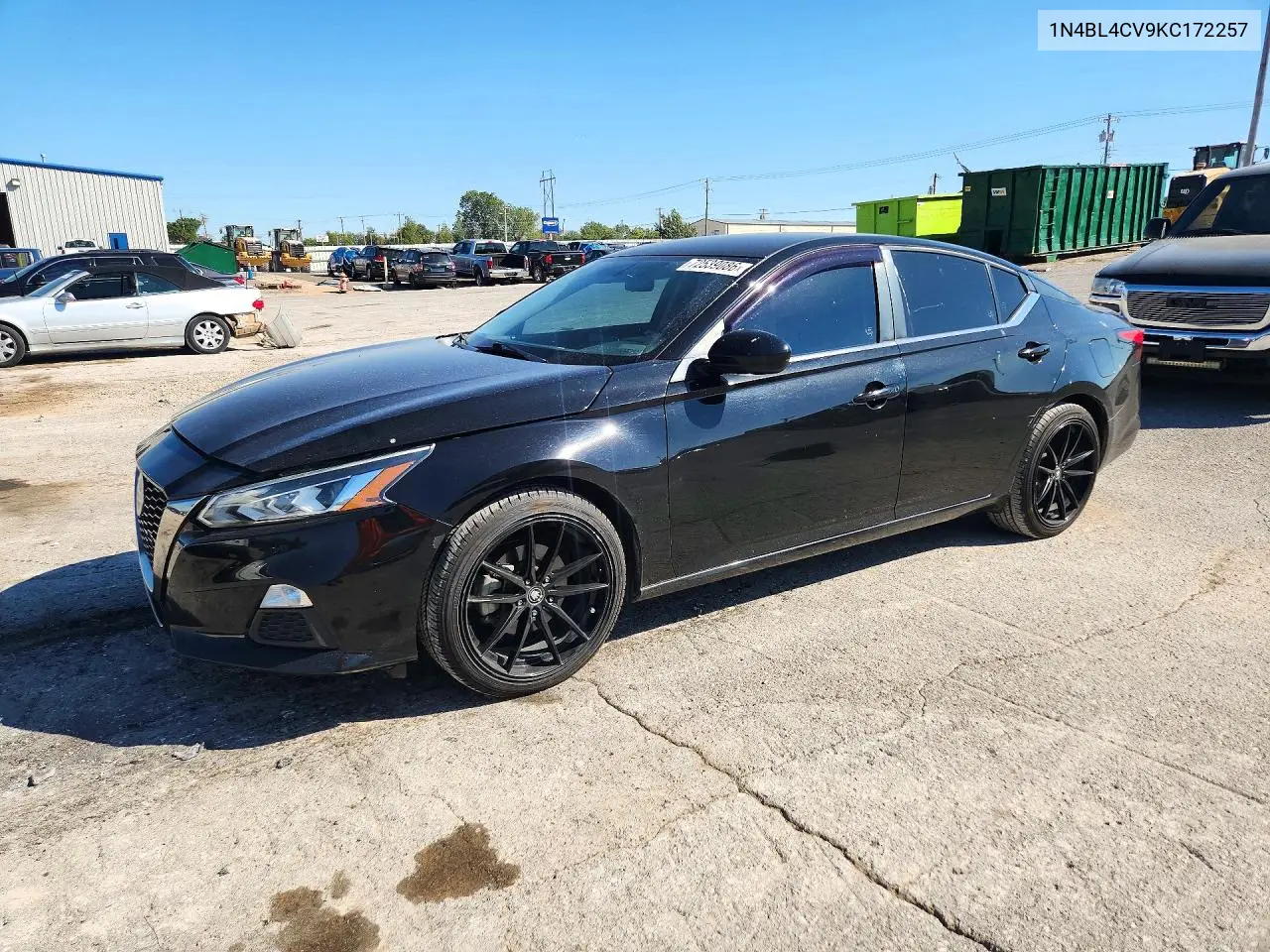 NISSAN ALTIMA 2019, VIN 1N4BL4CV9KC172257