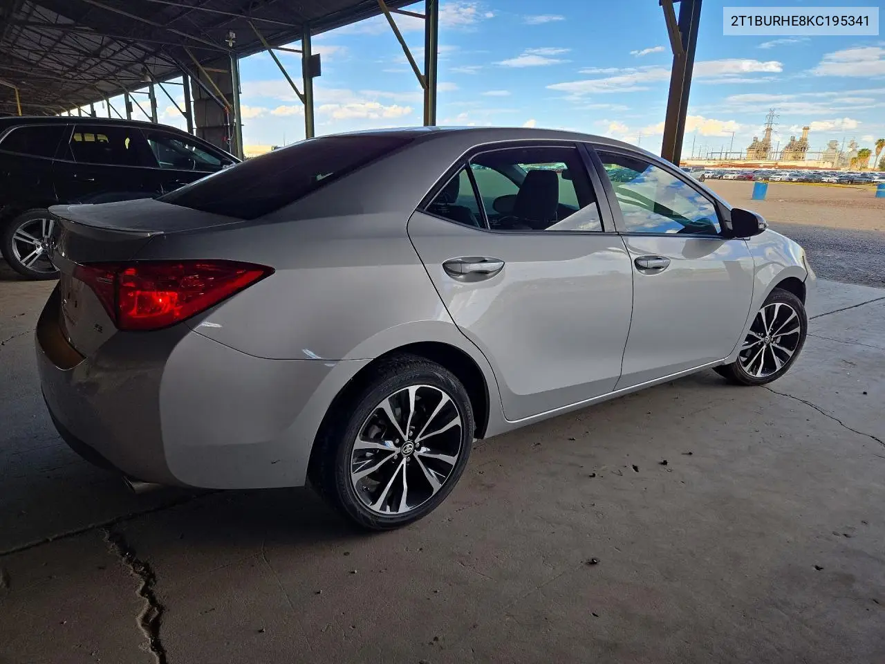 2019 TOYOTA COROLLA VIN 2T1BURHE8KC195341 — фото 3