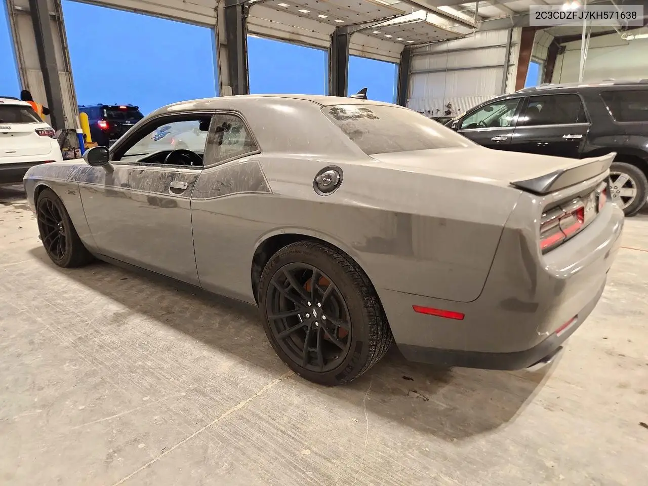 2019 DODGE CHALLENGER VIN 2C3CDZFJ7KH571638 — фото 2
