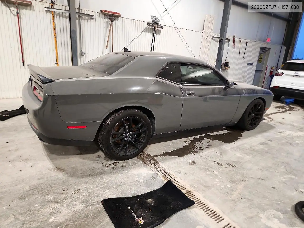 2019 DODGE CHALLENGER VIN 2C3CDZFJ7KH571638 — фото 3