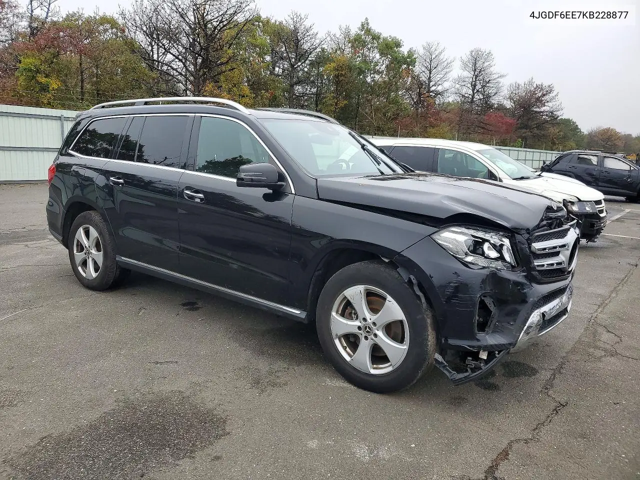 2019 MERCEDES GLS-KLASSE VIN 4JGDF6EE7KB228877 — фото 4