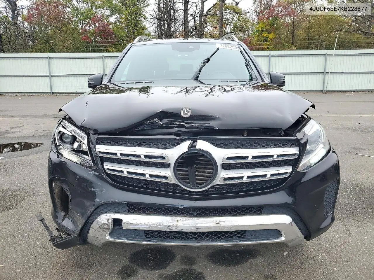 2019 MERCEDES GLS-KLASSE VIN 4JGDF6EE7KB228877 — фото 5