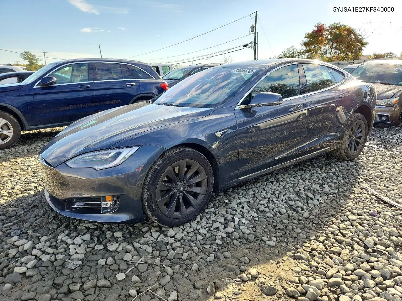 TESLA MODEL S 2019, VIN 5YJSA1E27KF340000