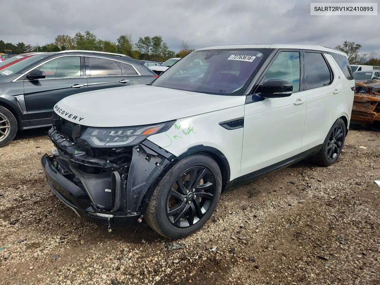 LAND ROVER DISCOVERY 2019, VIN SALRT2RV1K2410895