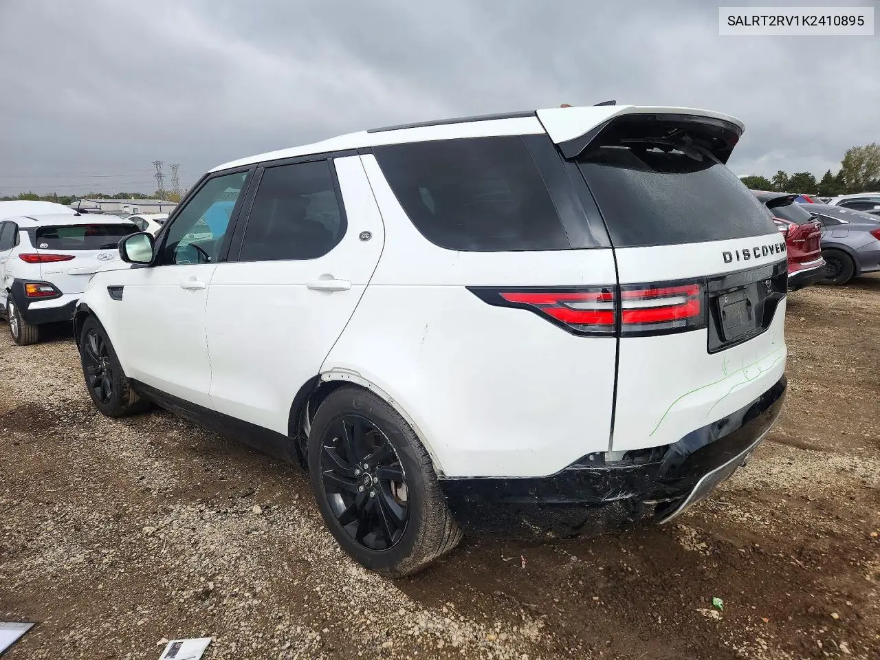 2019 LAND ROVER DISCOVERY VIN SALRT2RV1K2410895 — фото 2