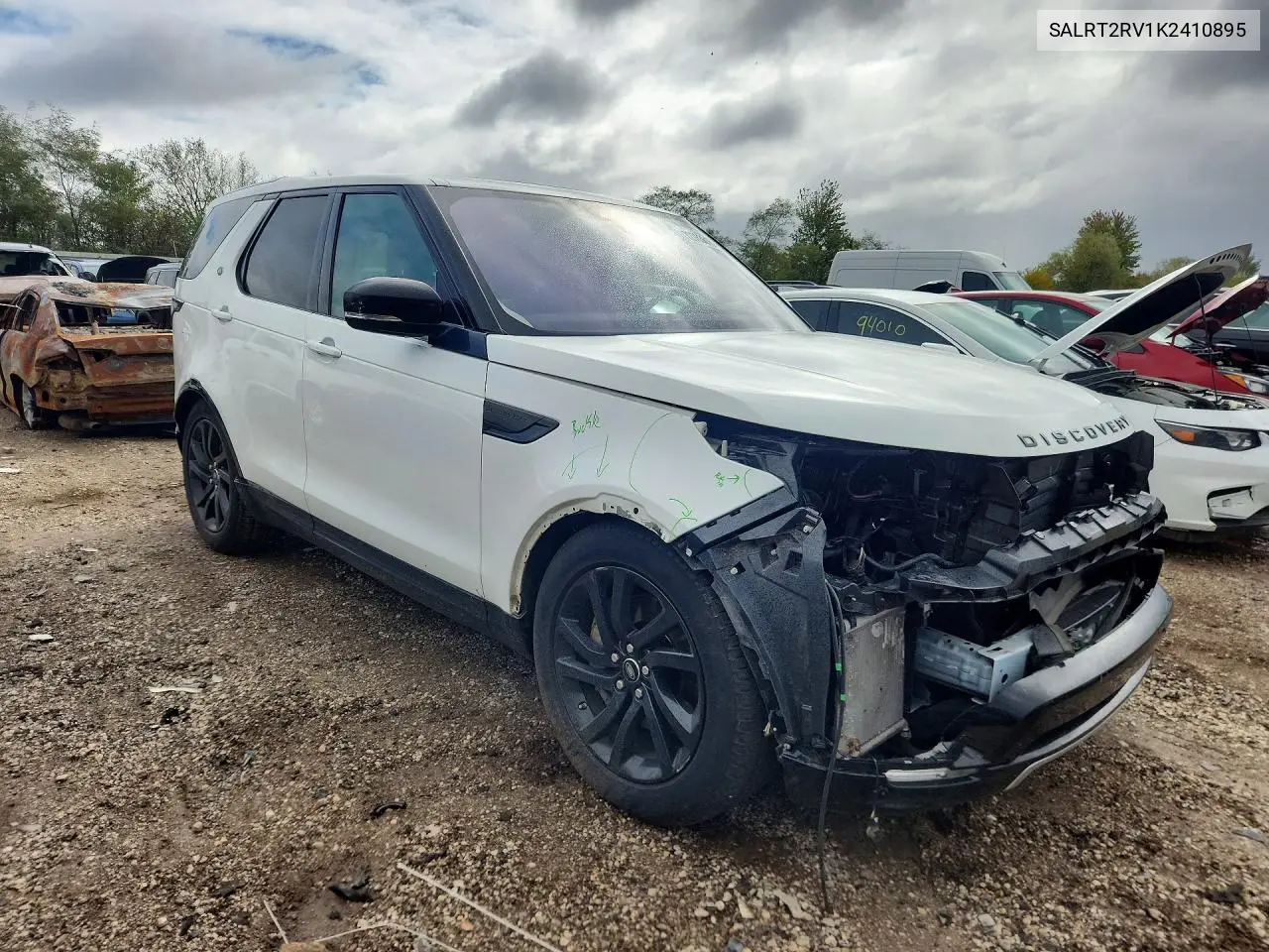 2019 LAND ROVER DISCOVERY VIN SALRT2RV1K2410895 — фото 4