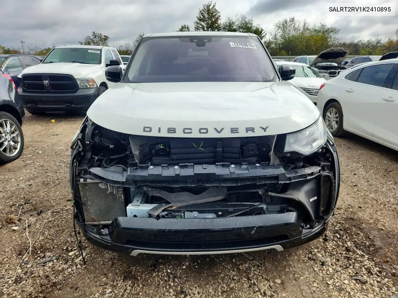2019 LAND ROVER DISCOVERY VIN SALRT2RV1K2410895 — фото 5