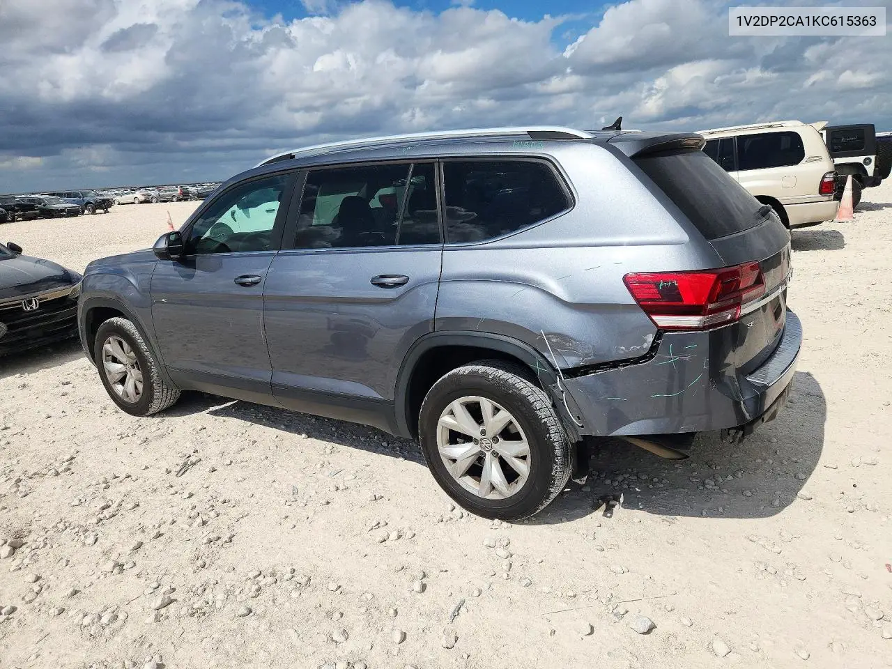 2019 VOLKSWAGEN ATLAS VIN 1V2DP2CA1KC615363 — фото 2