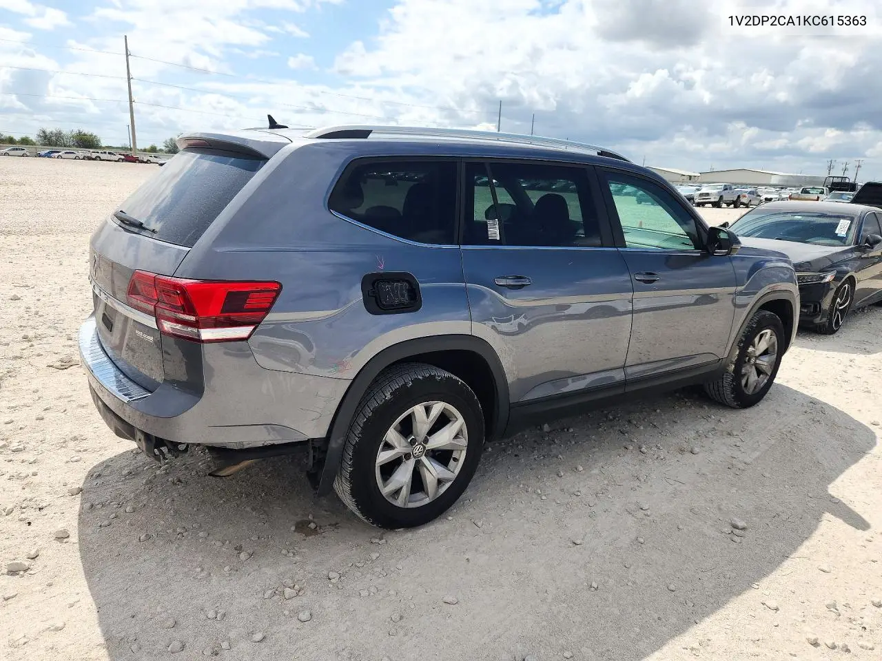 2019 VOLKSWAGEN ATLAS VIN 1V2DP2CA1KC615363 — фото 3