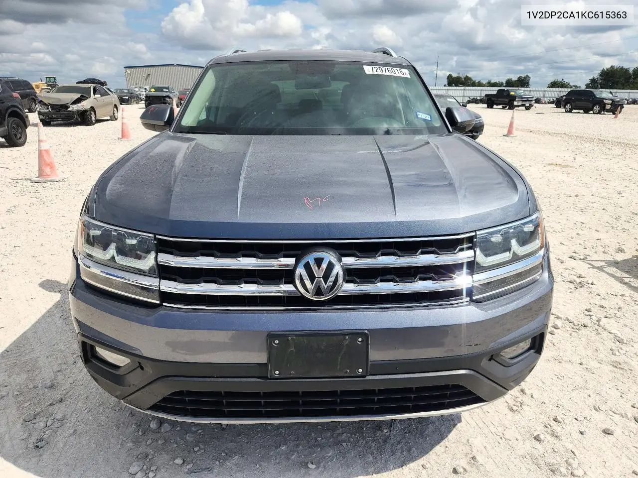 2019 VOLKSWAGEN ATLAS VIN 1V2DP2CA1KC615363 — фото 5