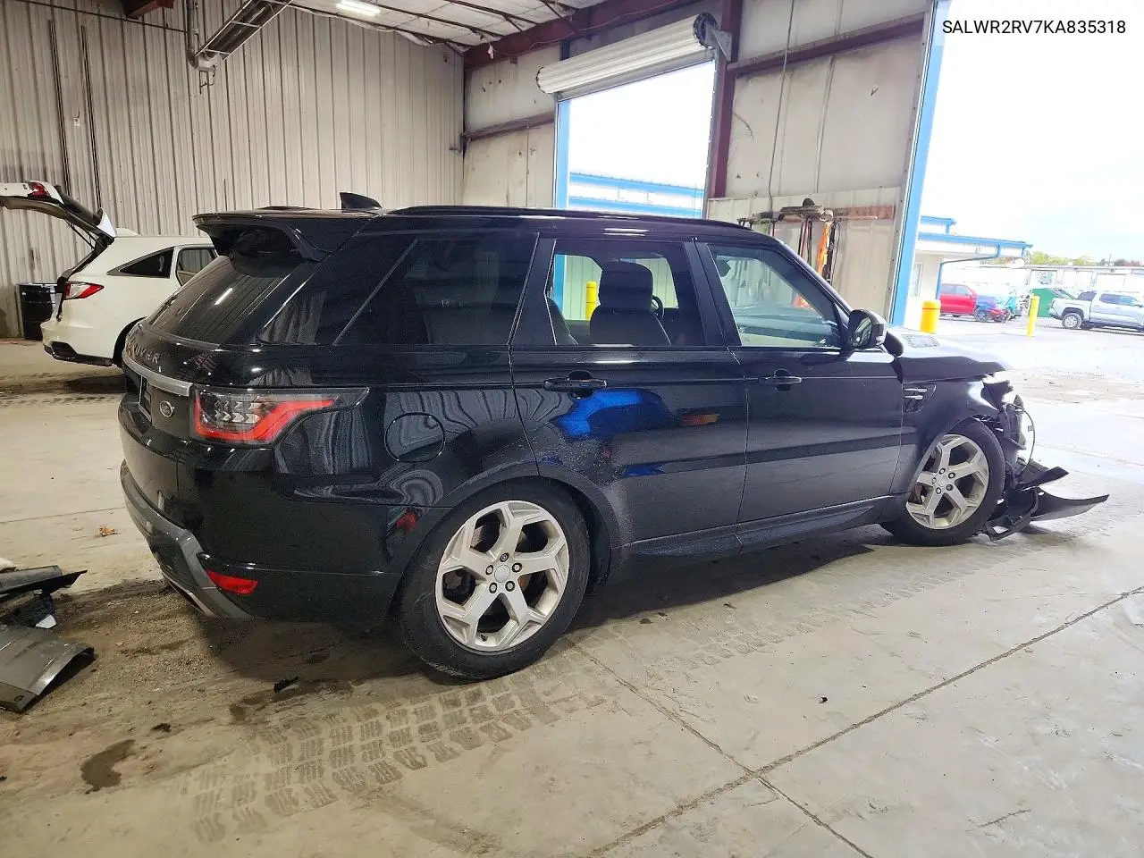 2019 LAND ROVER RANGE ROVER SPORT VIN SALWR2RV7KA835318 — фото 3