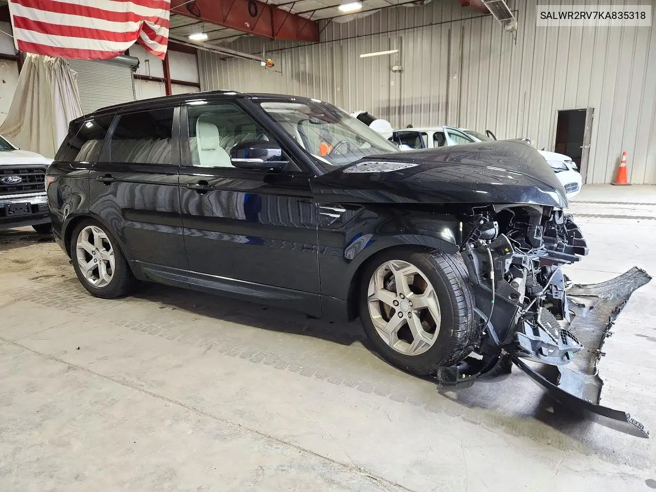 2019 LAND ROVER RANGE ROVER SPORT VIN SALWR2RV7KA835318 — фото 4