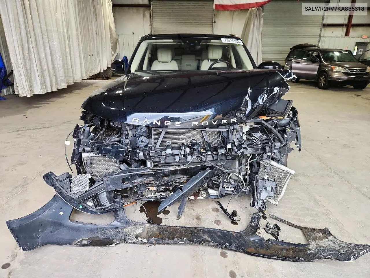 2019 LAND ROVER RANGE ROVER SPORT VIN SALWR2RV7KA835318 — фото 5