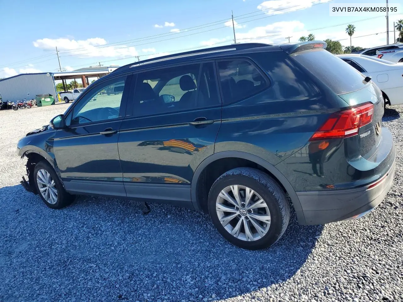 2019 VOLKSWAGEN TIGUAN VIN 3VV1B7AX4KM058195 — фото 2
