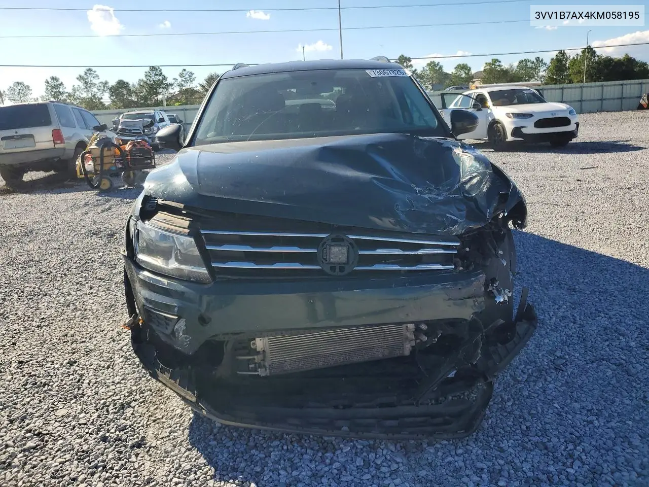 2019 VOLKSWAGEN TIGUAN VIN 3VV1B7AX4KM058195 — фото 5