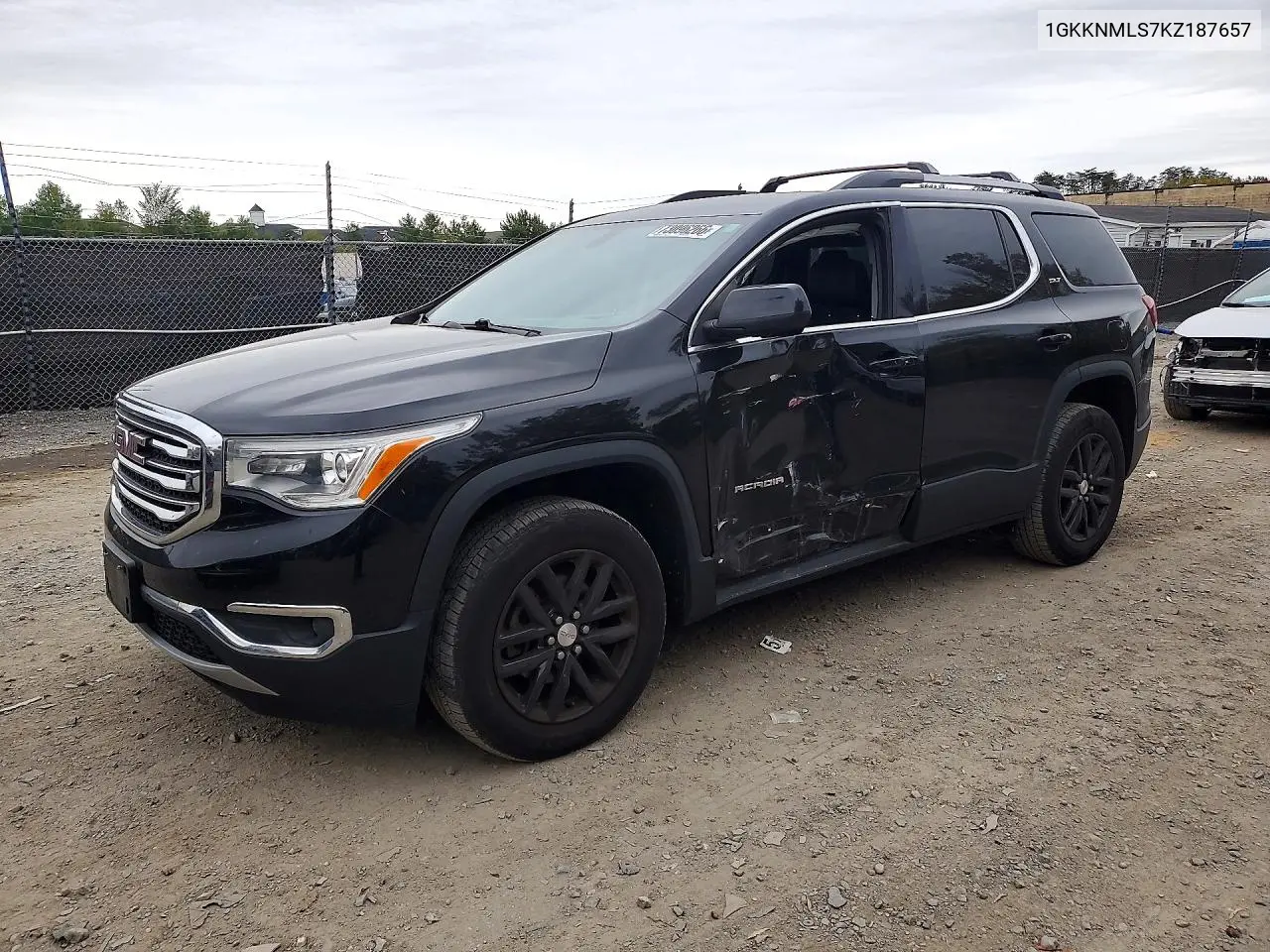 GMC ACADIA 2019, VIN 1GKKNMLS7KZ187657