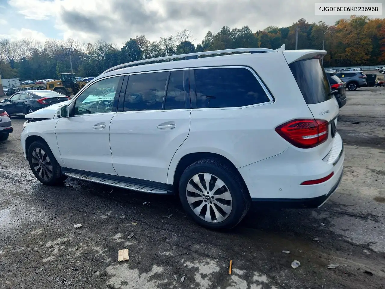 2019 MERCEDES GLS-KLASSE VIN 4JGDF6EE6KB236968 — фото 2