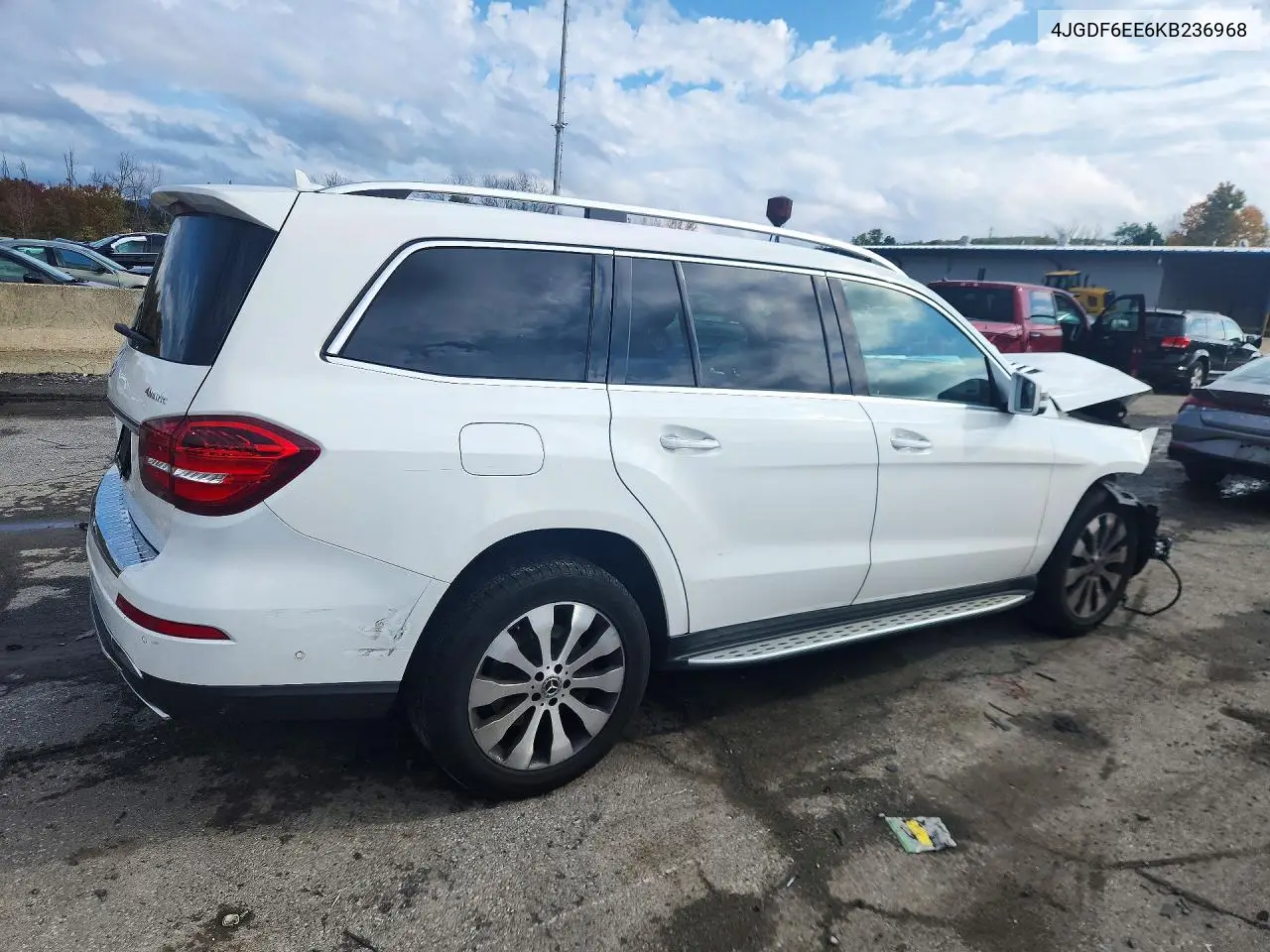 2019 MERCEDES GLS-KLASSE VIN 4JGDF6EE6KB236968 — фото 3
