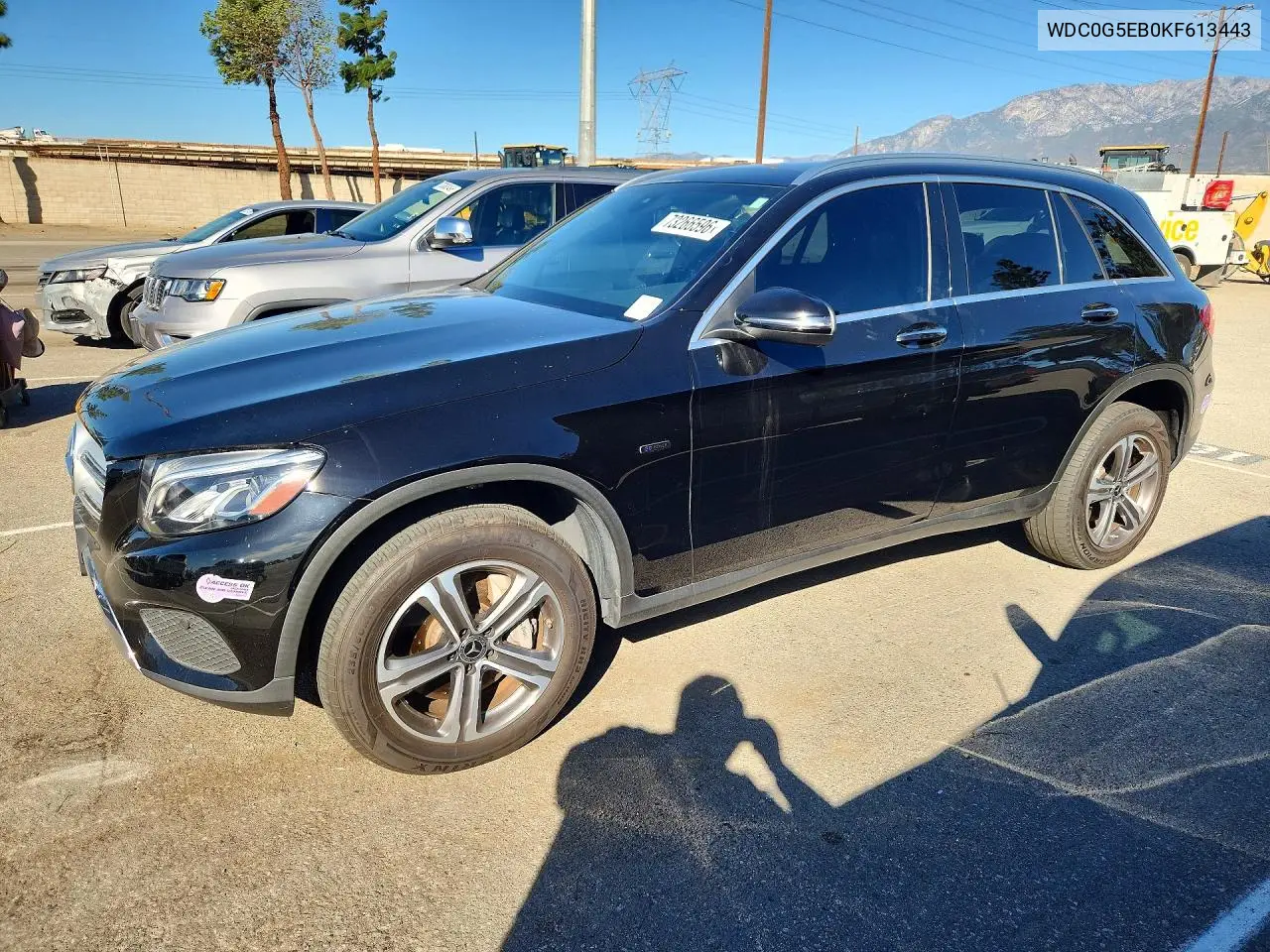 MERCEDES GLC 2019, VIN WDC0G5EB0KF613443