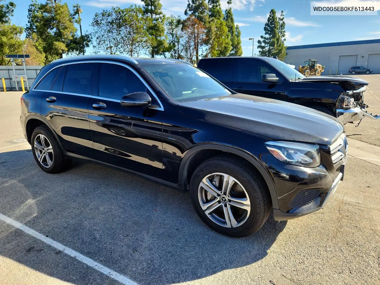2019 MERCEDES GLC VIN WDC0G5EB0KF613443 — фото 4