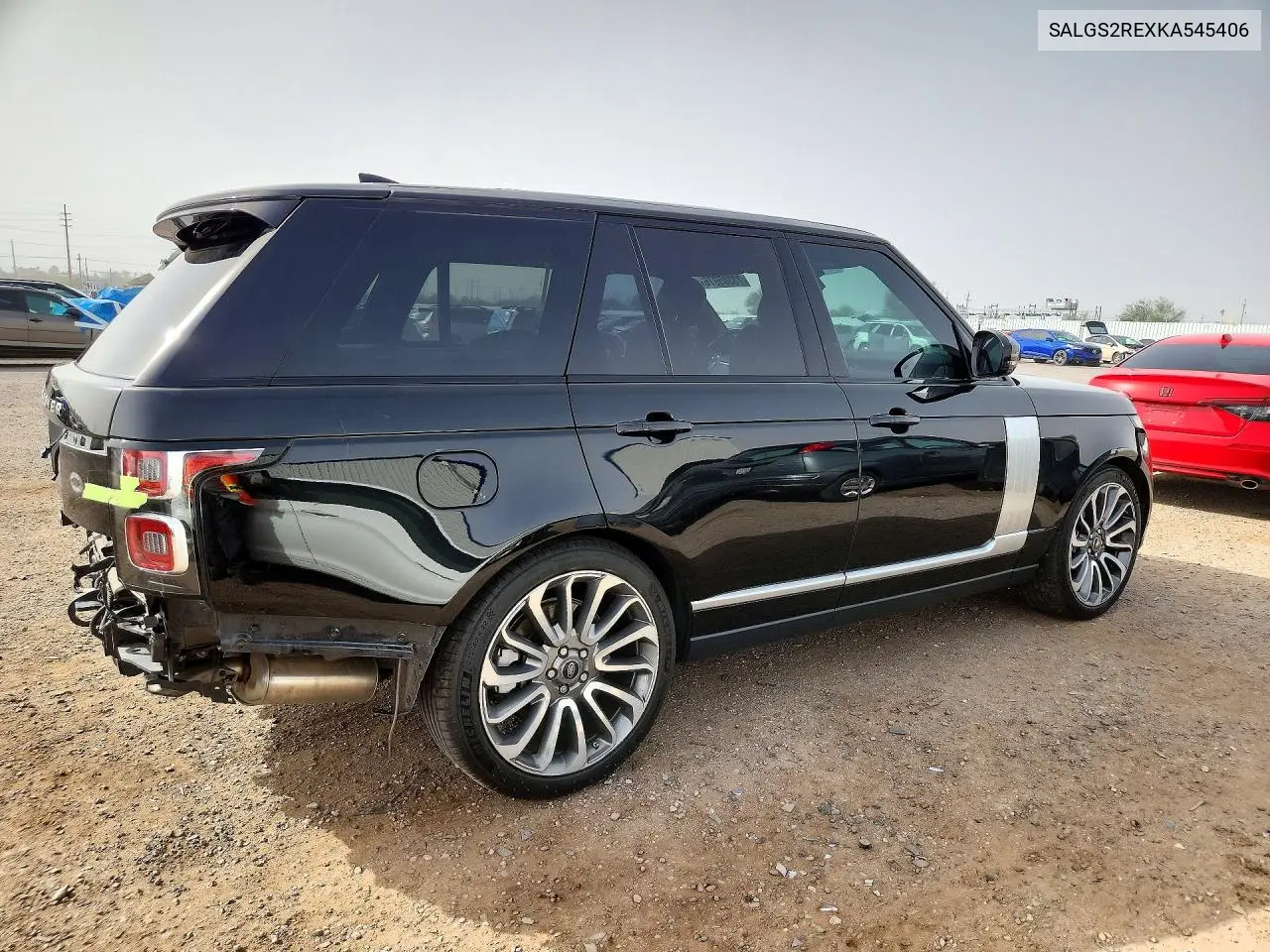 2019 LAND ROVER RANGE ROVER VIN SALGS2REXKA545406 — фото 3