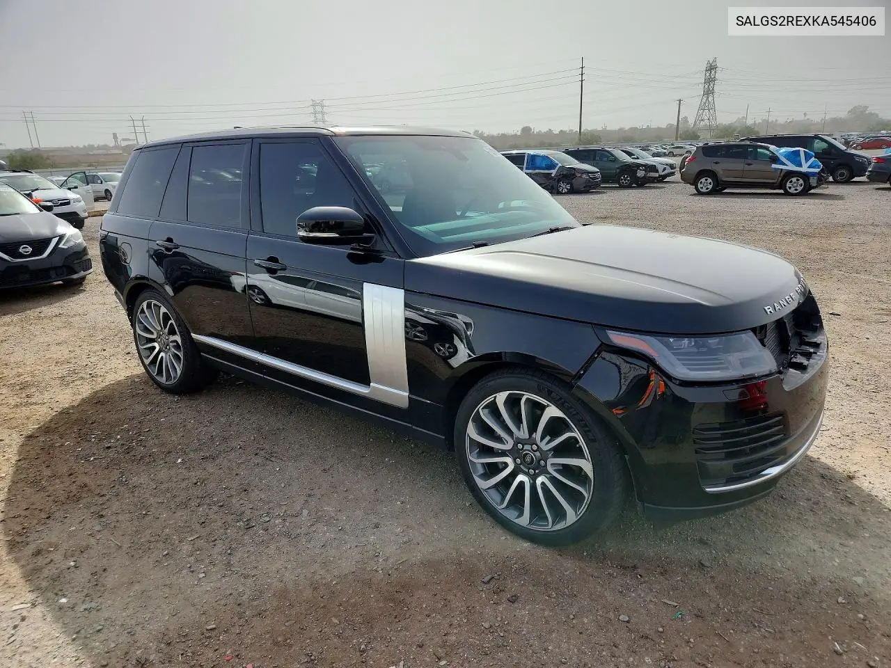 2019 LAND ROVER RANGE ROVER VIN SALGS2REXKA545406 — фото 4