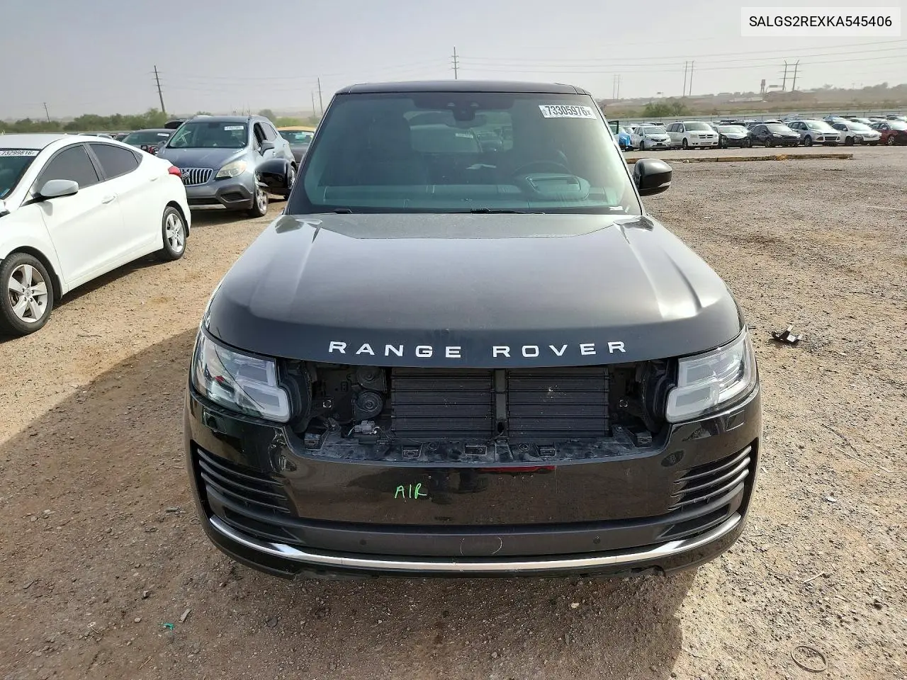 2019 LAND ROVER RANGE ROVER VIN SALGS2REXKA545406 — фото 5