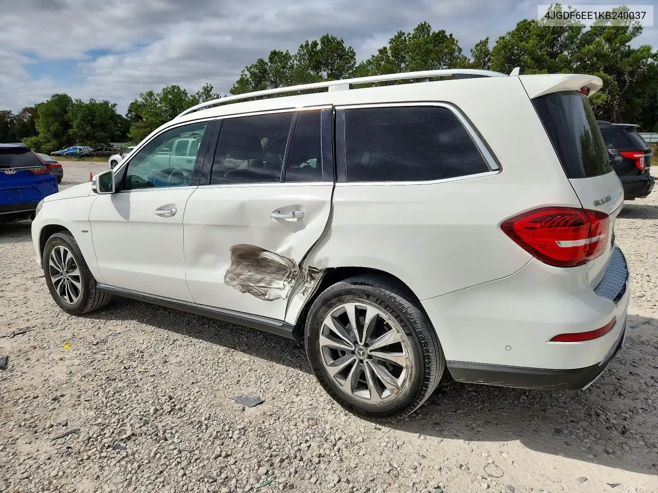 2019 MERCEDES GLS-KLASSE VIN 4JGDF6EE1KB240037 — фото 2
