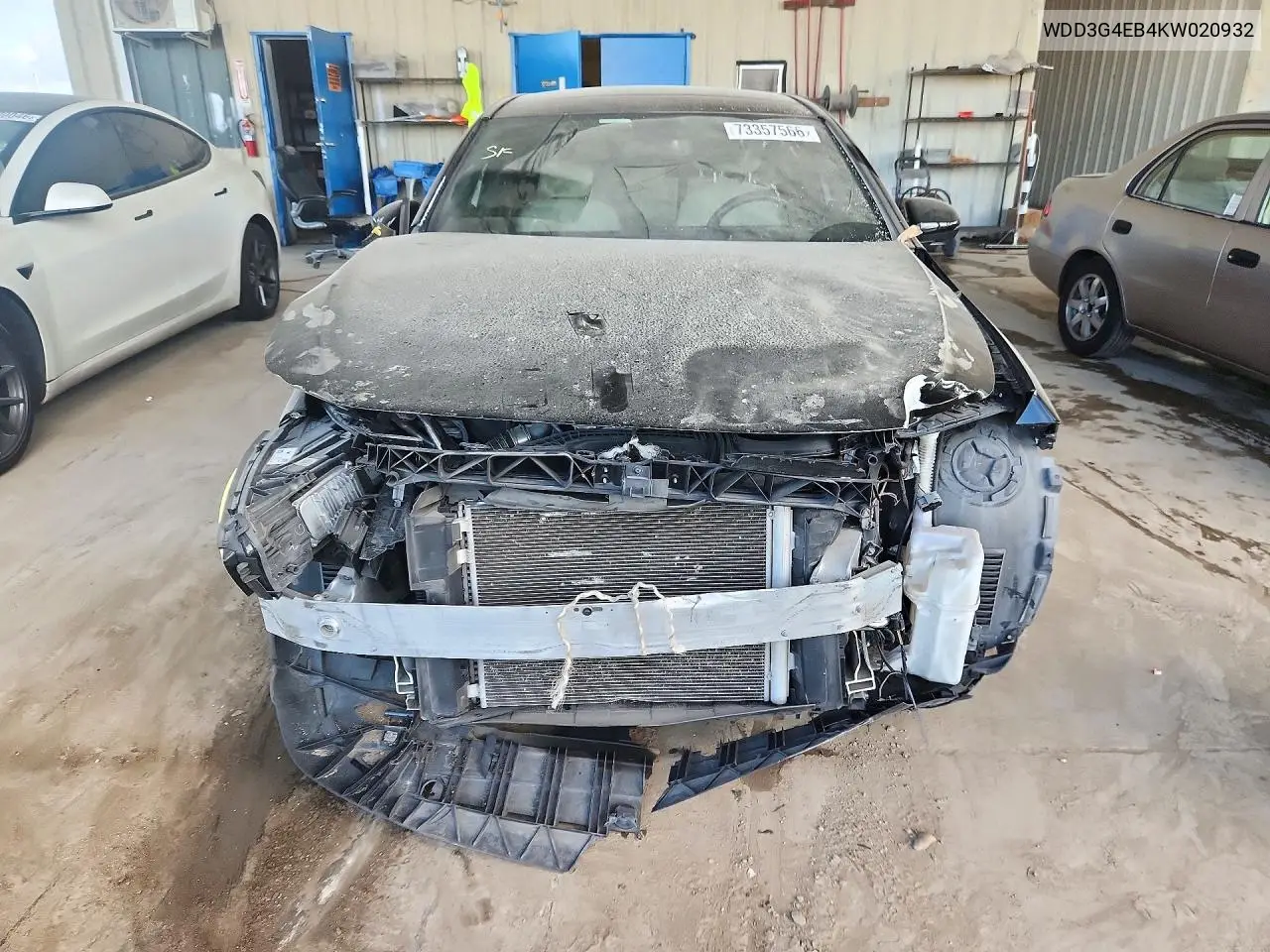 2019 MERCEDES A-KLASSE VIN WDD3G4EB4KW020932 — фото 5