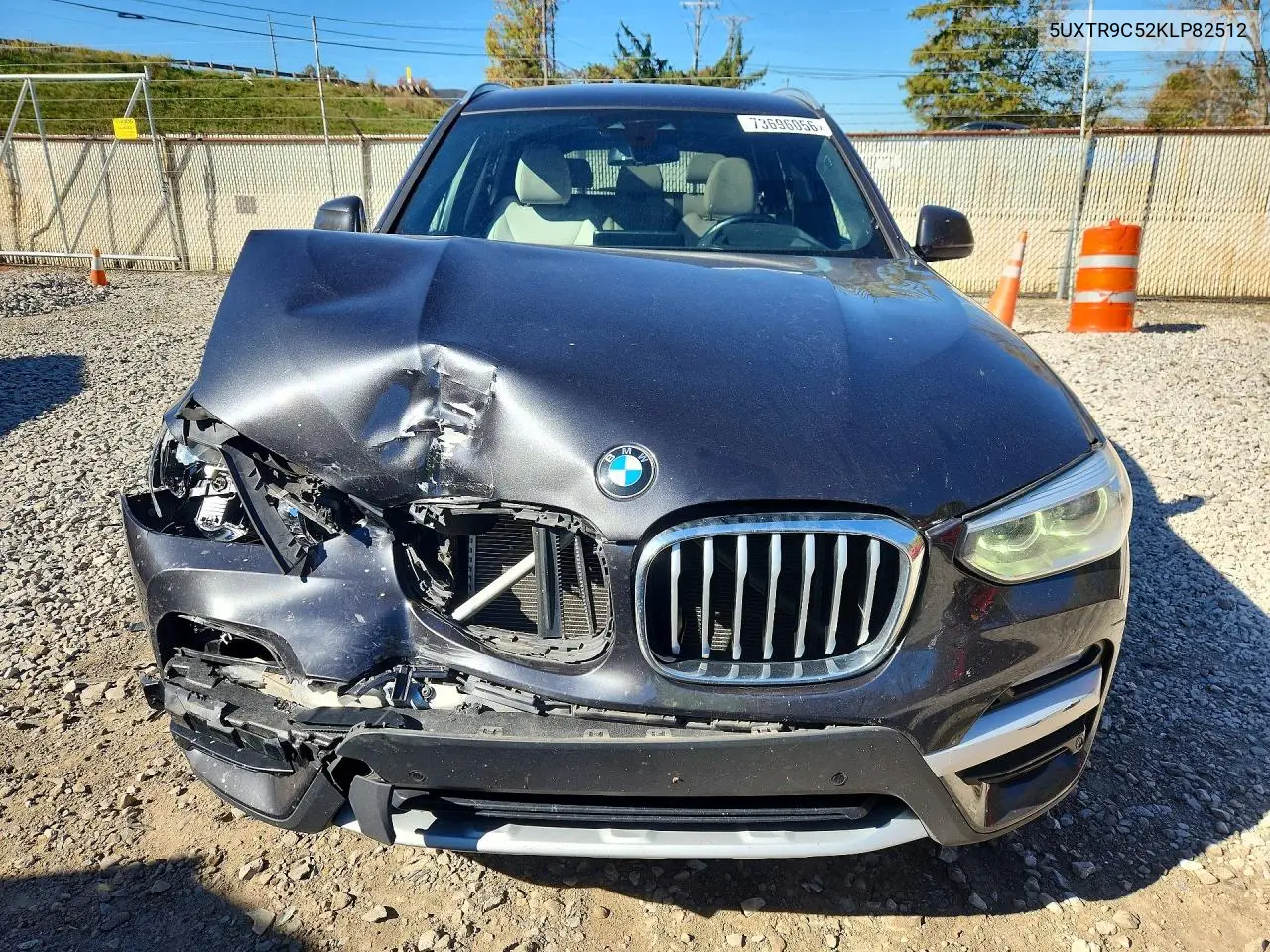 2019 BMW X3 VIN 5UXTR9C52KLP82512 — фото 5