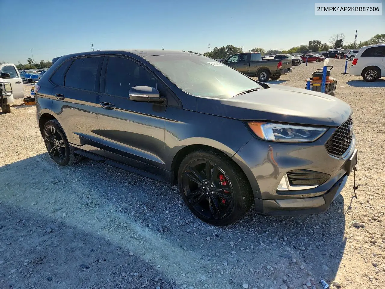 2019 FORD EDGE VIN 2FMPK4AP2KBB87606 — фото 4