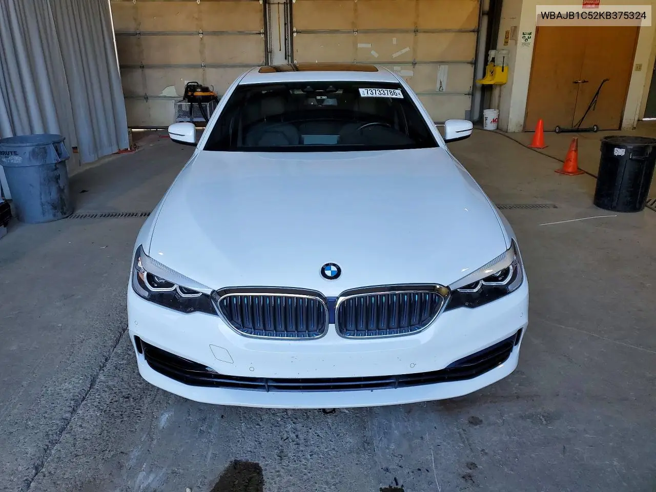 2019 BMW 5ER VIN WBAJB1C52KB375324 — фото 5