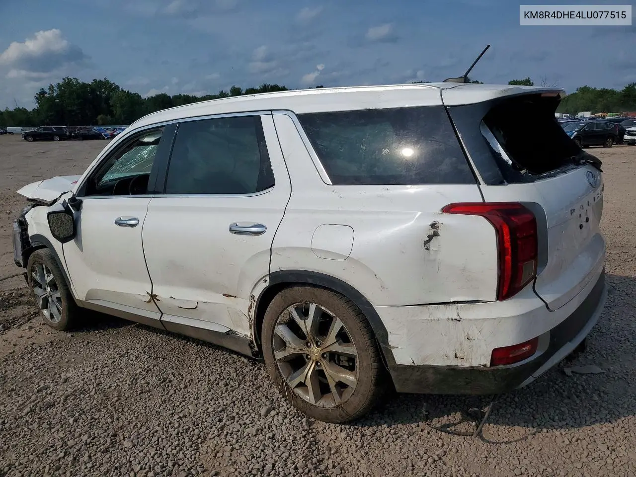 2020 HYUNDAI PALISADE VIN KM8R4DHE4LU077515 — фото 2