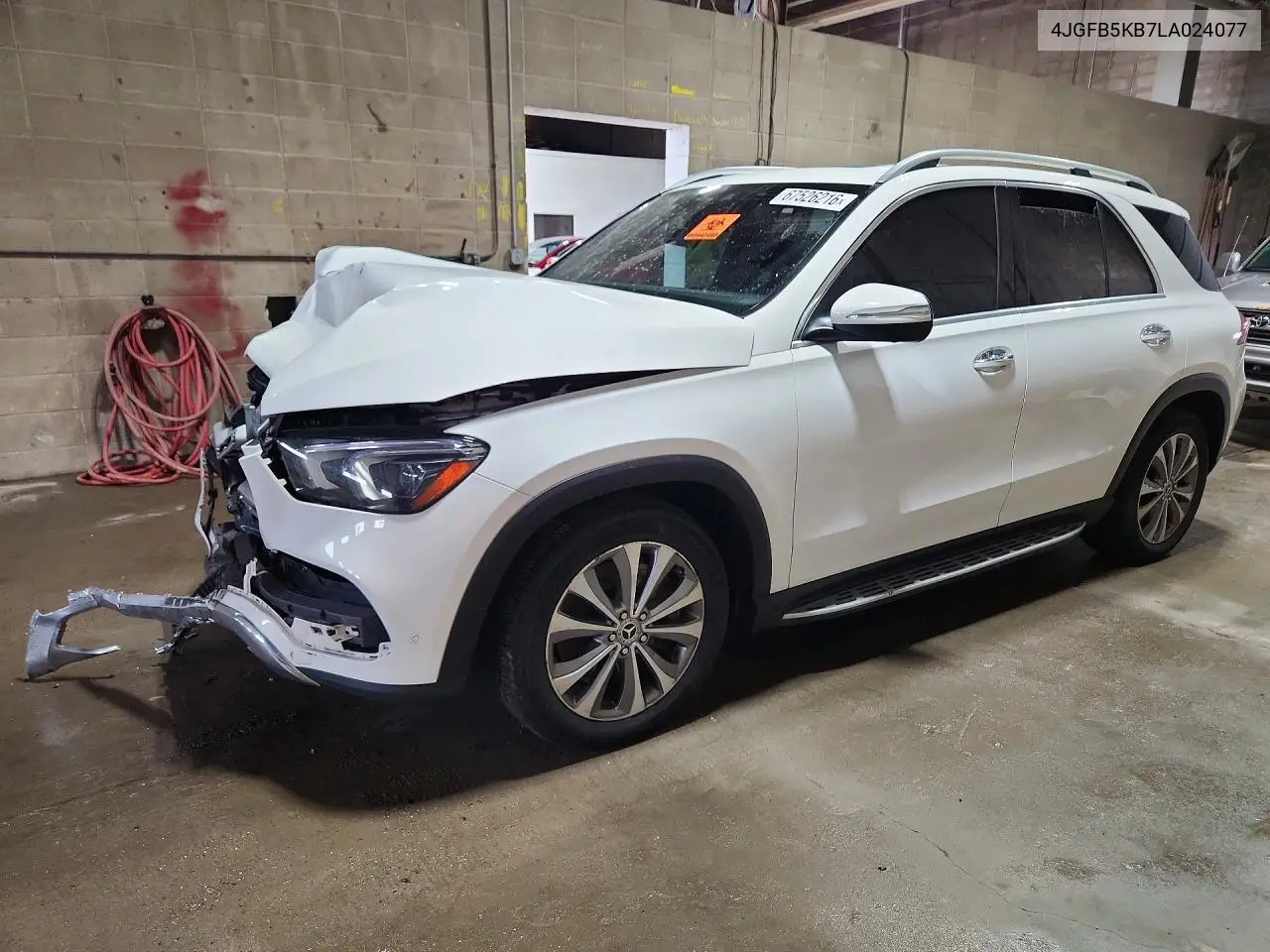MERCEDES GLE 2020, VIN 4JGFB5KB7LA024077
