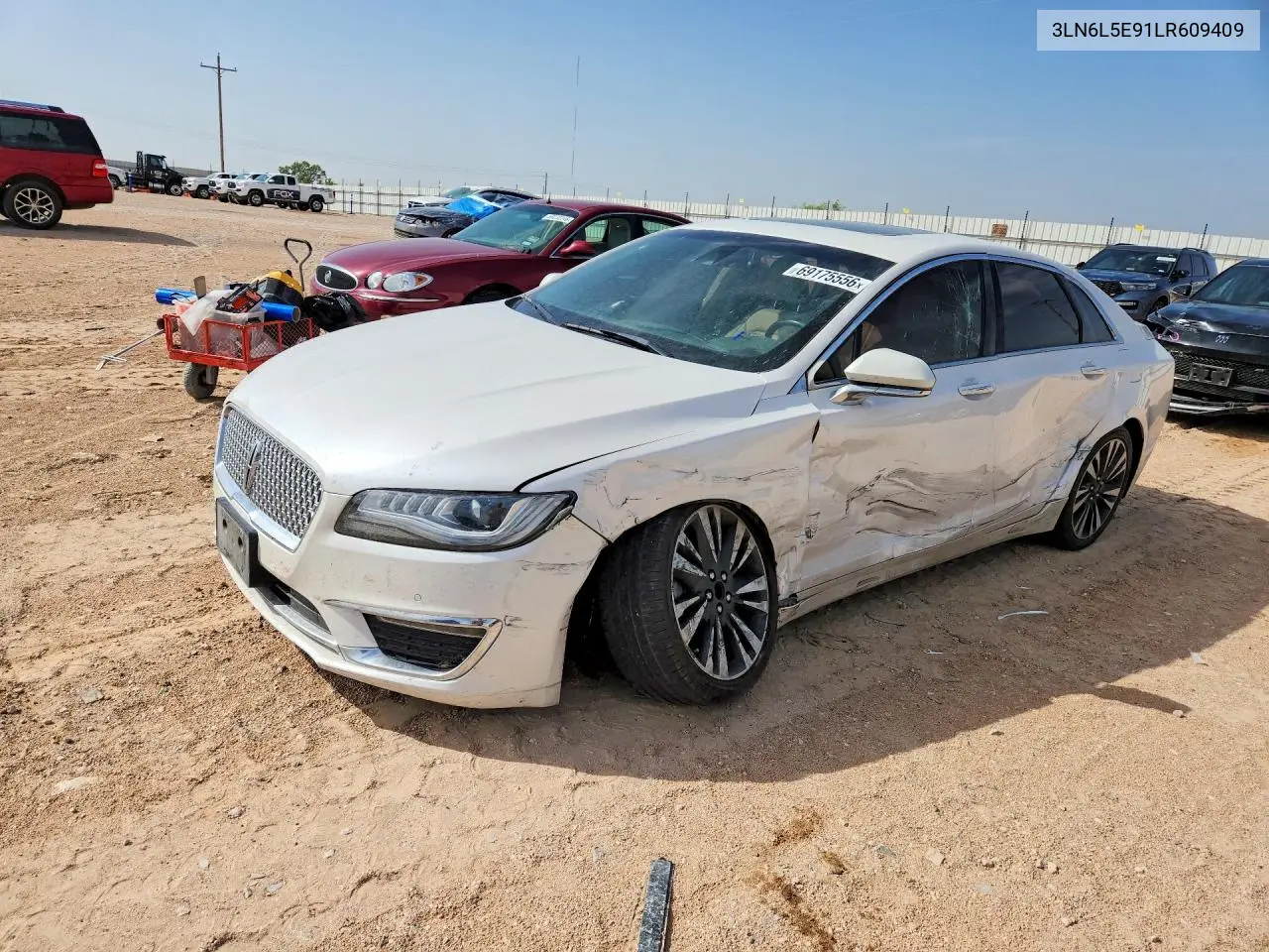 LINCOLN MKZ 2020, VIN 3LN6L5E91LR609409
