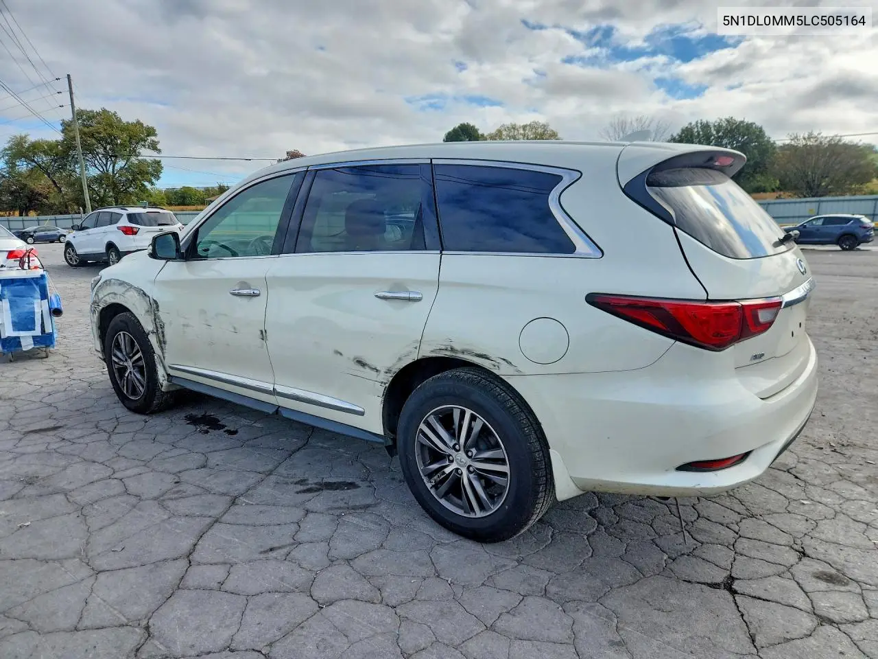 2020 INFINITI QX60 VIN 5N1DL0MM5LC505164 — фото 2