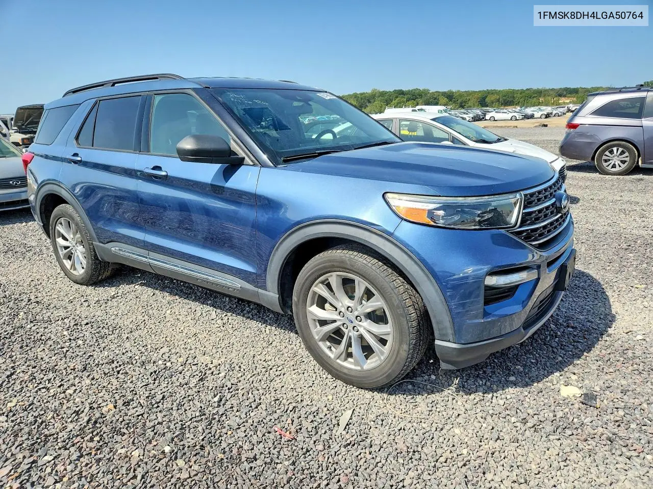 2020 FORD EXPLORER VIN 1FMSK8DH4LGA50764 — фото 4