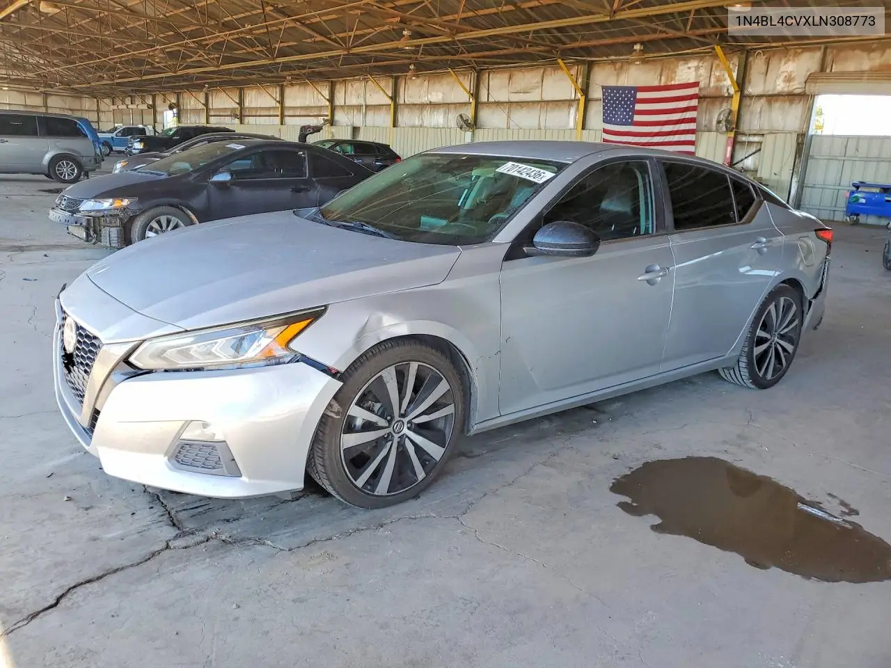 2020 NISSAN ALTIMA VIN 1N4BL4CVXLN308773 — фото 2