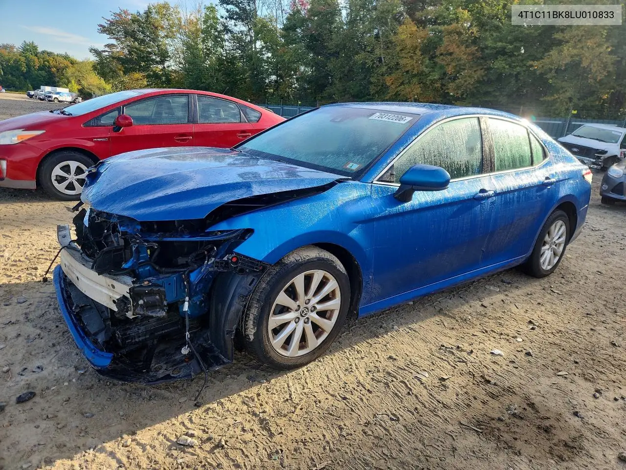 TOYOTA CAMRY 2020, VIN 4T1C11BK8LU010833
