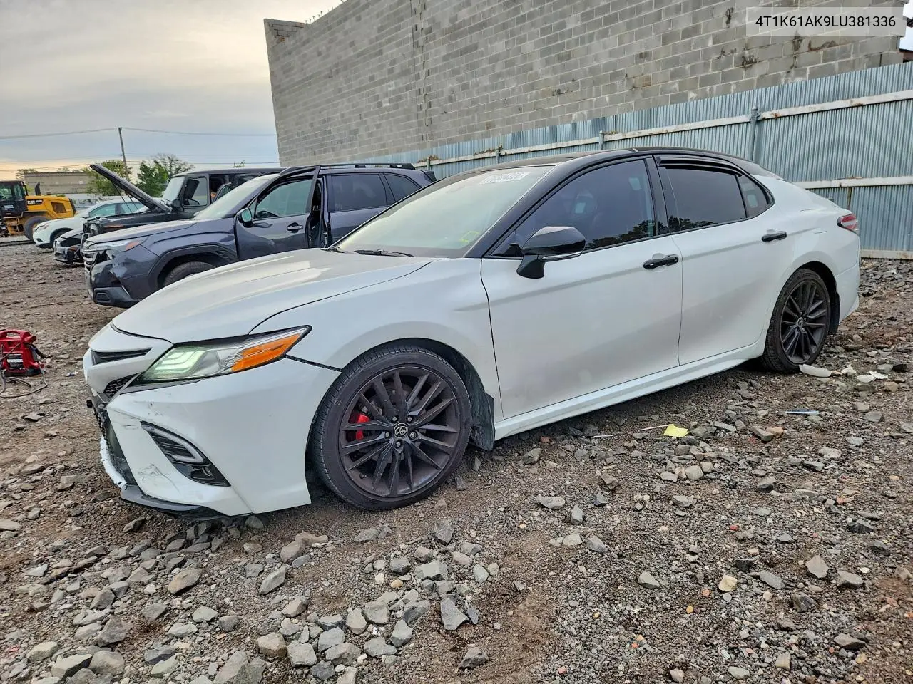 TOYOTA CAMRY 2020, VIN 4T1K61AK9LU381336