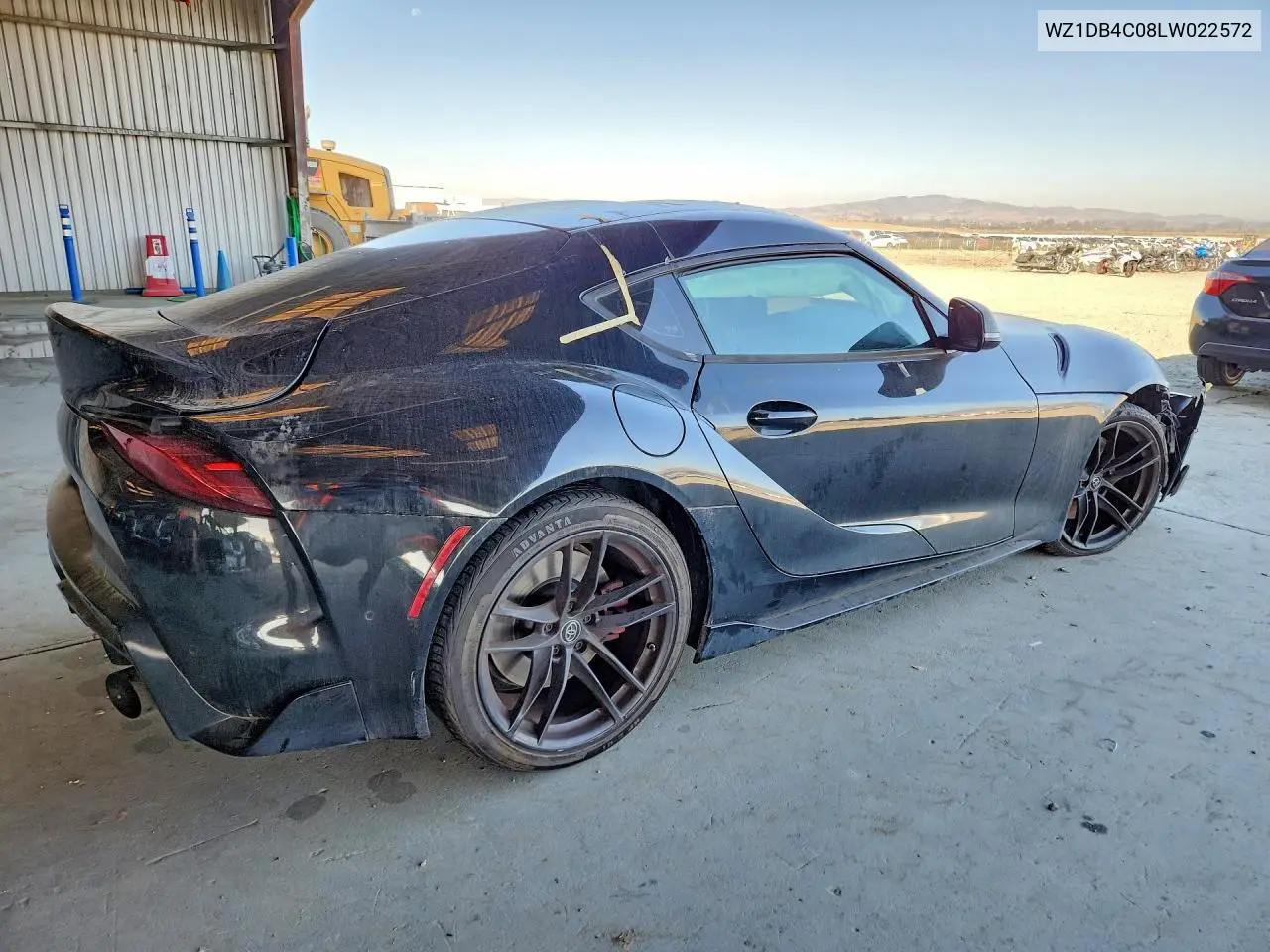2020 TOYOTA SUPRA VIN WZ1DB4C08LW022572 — фото 3
