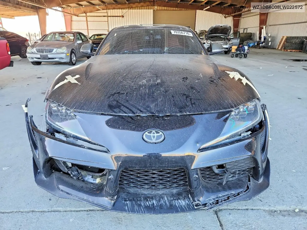 2020 TOYOTA SUPRA VIN WZ1DB4C08LW022572 — фото 5