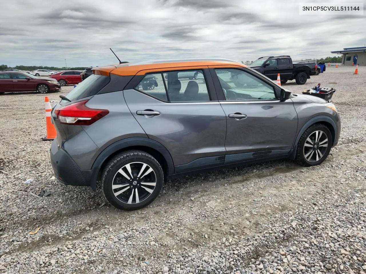 2020 NISSAN KICKS VIN 3N1CP5CV3LL511144 — фото 3