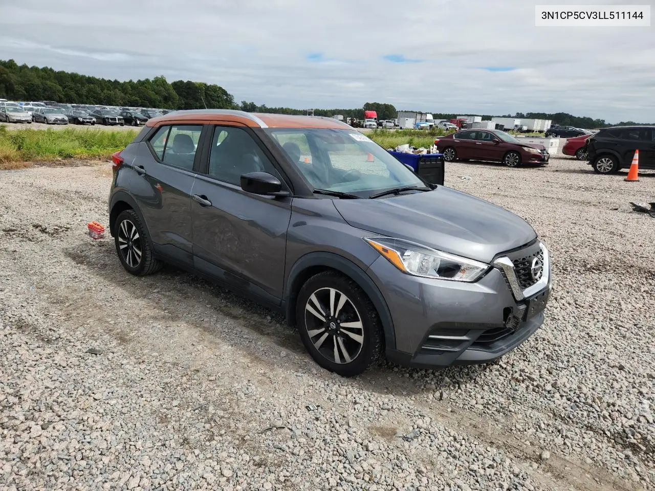 2020 NISSAN KICKS VIN 3N1CP5CV3LL511144 — фото 4